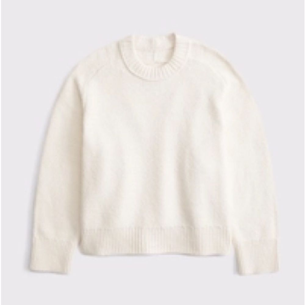 The A&F Madeline Textural Crew Sweater